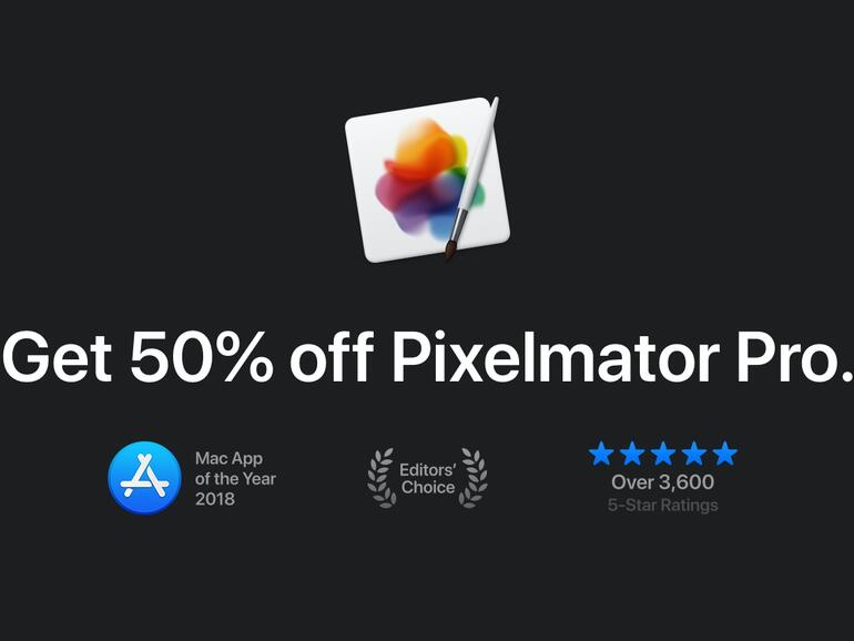50 Prozent Rabatt für die App des letzten Jahres: Pixelmator Pro