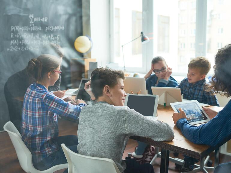 Da iPad in der Schule