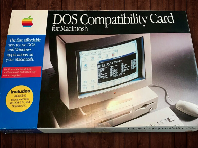 Apple verkaufte die Erweiterungskarten auch separat