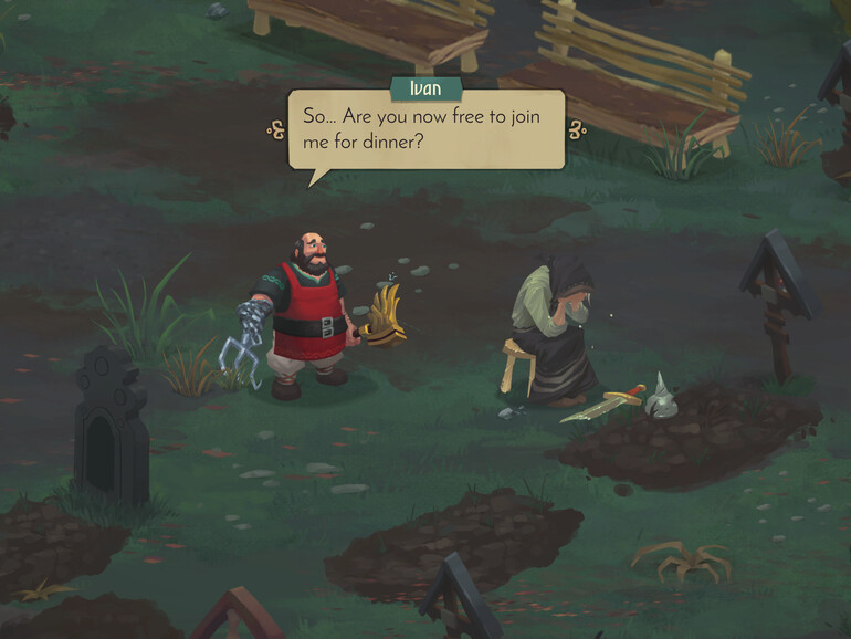 Ivan, der einarmige Schmied, ist in Yaga nicht nur vom Pech verfolgt.