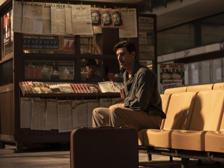 Eli Cohen (gespielt von Sacha Baron Cohen) soll als israelischer Spion in Syrien seine Heimat vor Angriffen bewahren.