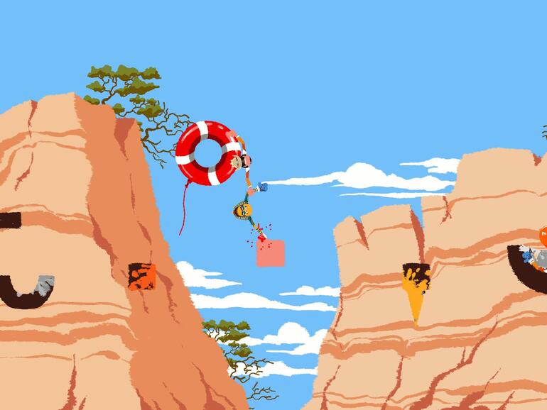 Teamwork ist alles: In Heave Ho geht wortwörtlich alles „Hand in Hand“.