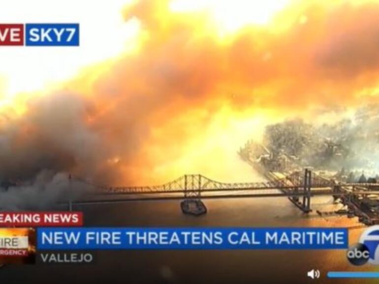 Brücke des Highway 80 über die San Pablo Bay