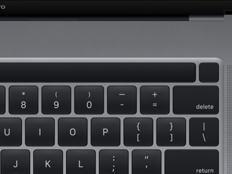 Neue Touch Bar mit getrenntem Touch ID 