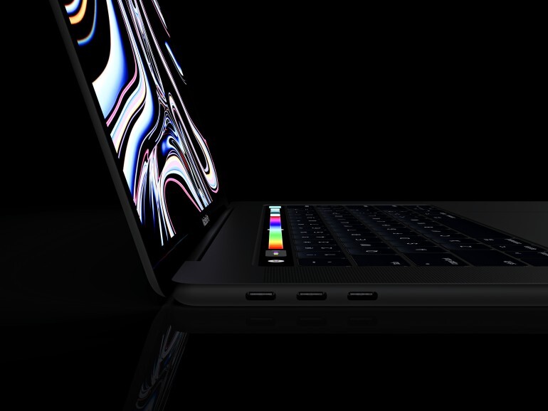 Konzeptbilder des MacBook Pro 16 Zoll