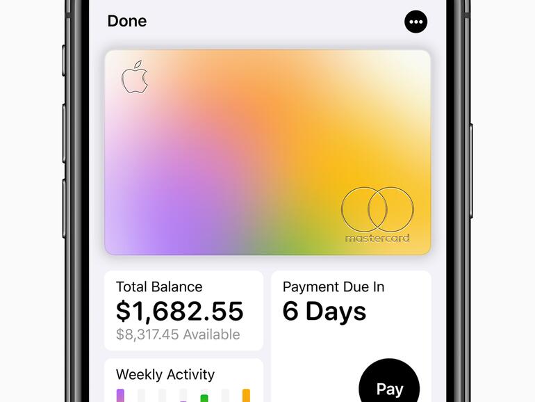 Apple Card mit Apple Pay nutzen