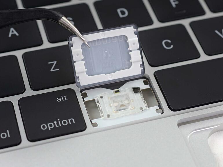 Neue Tastatur des MacBook Pro 16