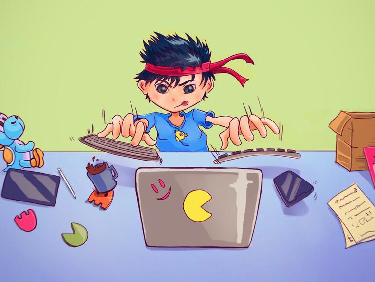 Screenshot von Guilherme Rambos Website