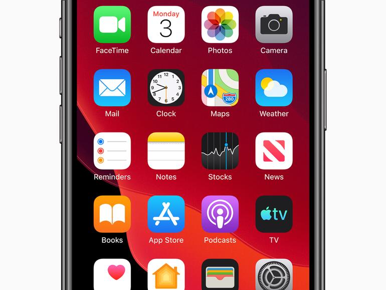 iOS 13 auf dem iPhone