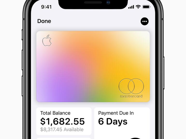 Jetzt besondere Kondition bei der Apple Card