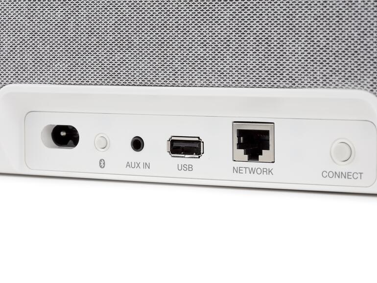 Rückseite der Lautsprecher