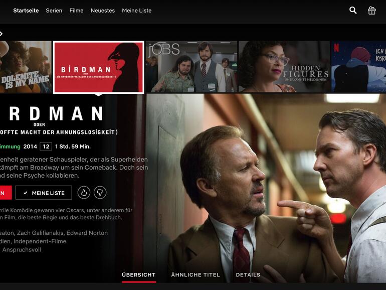 Auf dem Mac fliegt der Birdman nur im Browser.