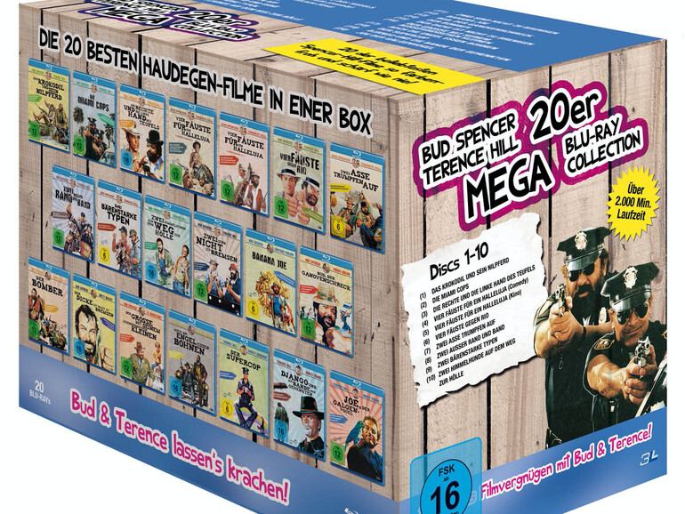 Bud Spencer und Terence Hill Mega Box