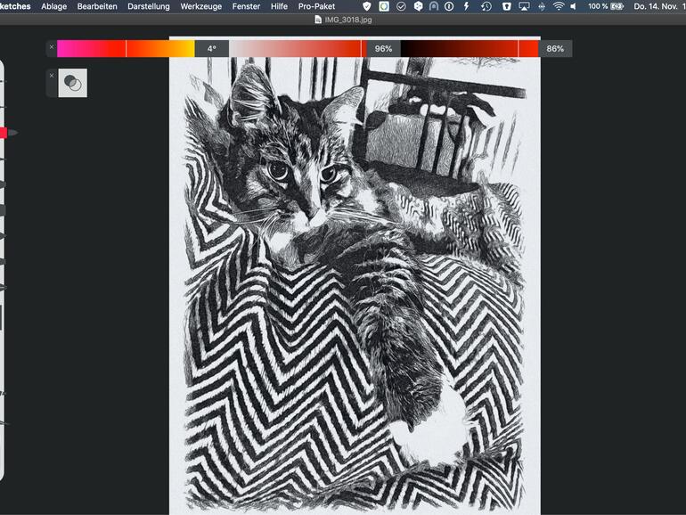 Tayasui Sketches ist besonders auf dem iPad beliebt.
