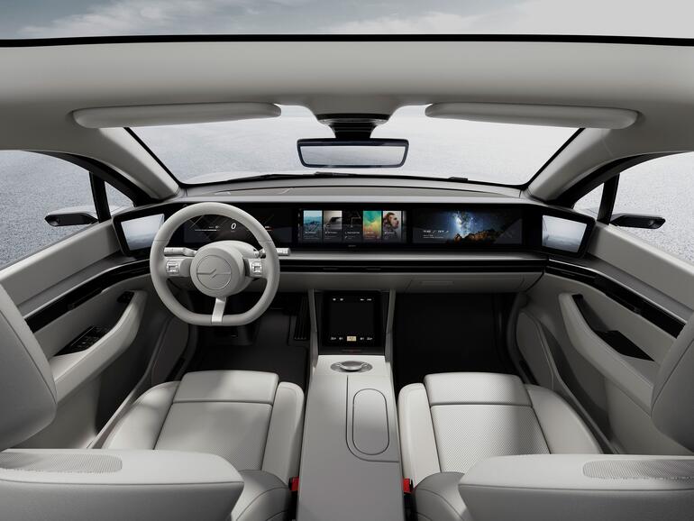 Sony Vision S von Innen