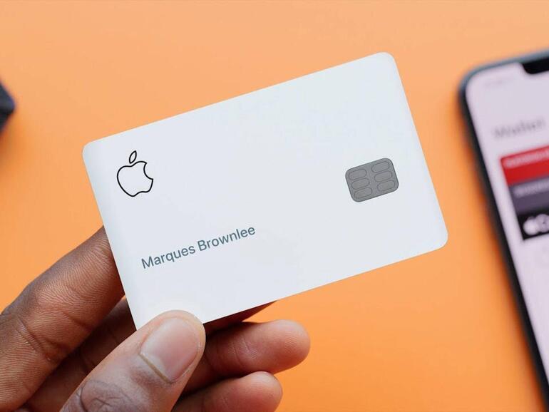 Apple Card von YouTuber Marques Brownlee