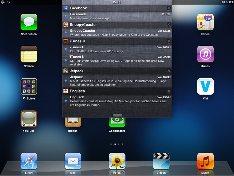 Habe ich etwas verpasst? Snoopy, S.A.M. und die Englisch-App wurden nicht erhört.
