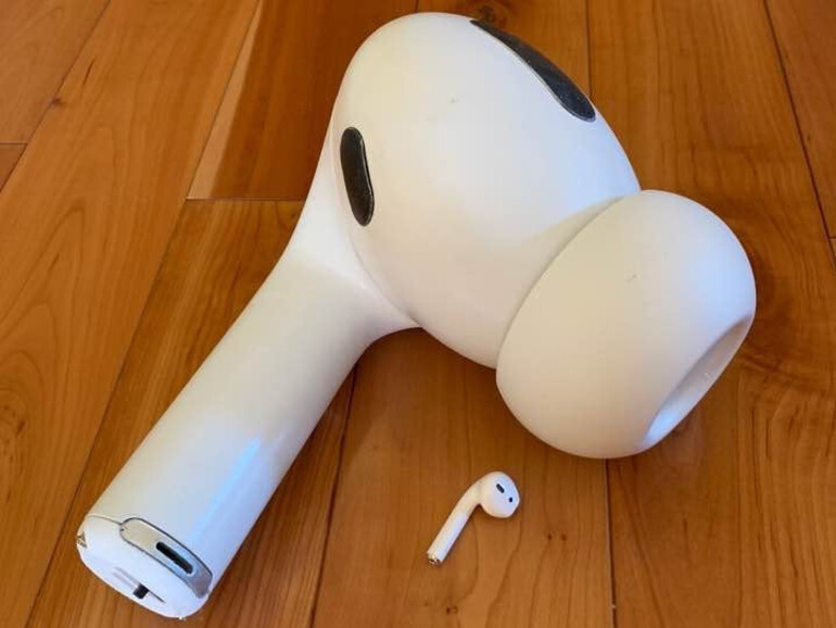 Riesige AirPods aus dem 3D-Drucker