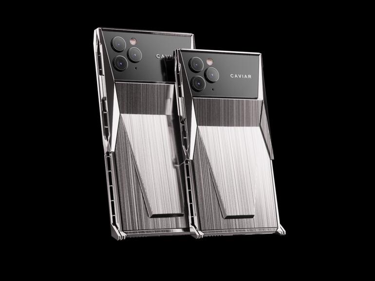 iPhone-Umbau von Caviar im Design des Tesla Cybertruck
