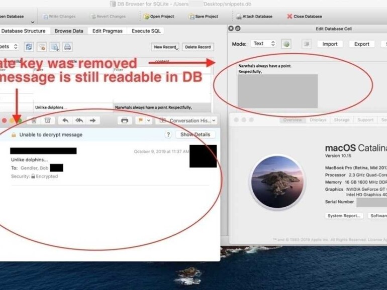 Eine Schwachstelle machte es möglich, dass verschlüsselte E-Mails ohne den erforderlichen privaten Schlüssel eingesehen werden konnten. 