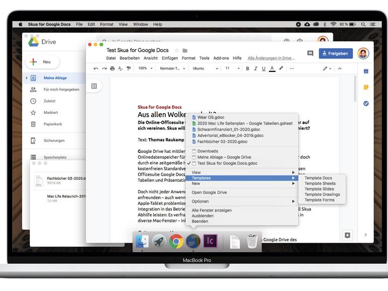 Skua im Test Google Docs als App funktioniert das