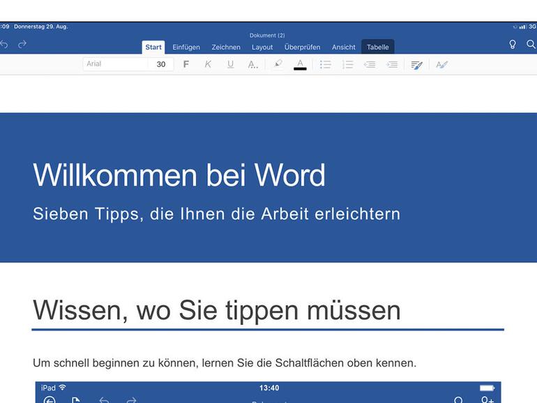 Das Ipad Im Buro So Schlagt Sich Das Apple Tablet Im Office Einsatz Mac Life