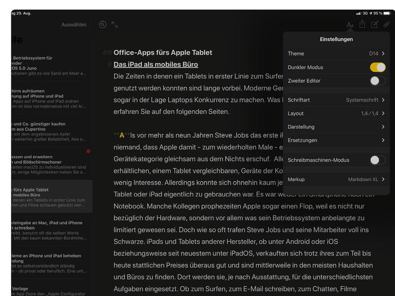 Das Ipad Im Buro So Schlagt Sich Das Apple Tablet Im Office Einsatz Mac Life