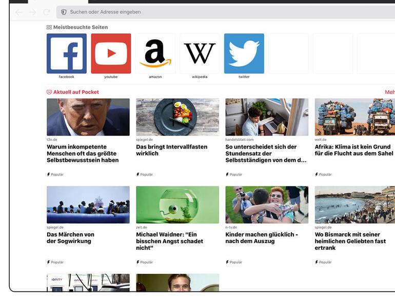 Immer noch sehr beliebt: Firefox ist eine gute Alternative zu Safari und dem allgegenwärtigen Chrome.