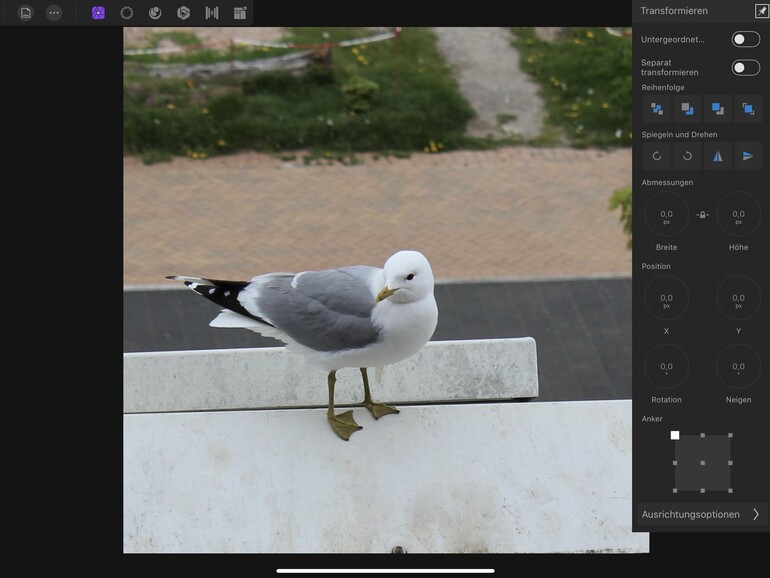 Affinity Photo ist tatsächlich eine echte Profi-Desktop-App für das iPad.