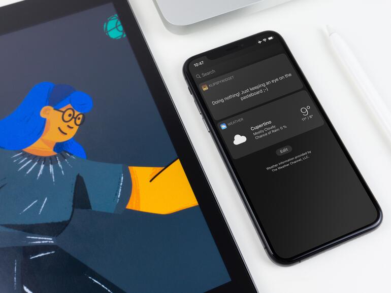Mit Hilfe einer App können Foto-Daten aus der Zwischendaten extrahiert werden.