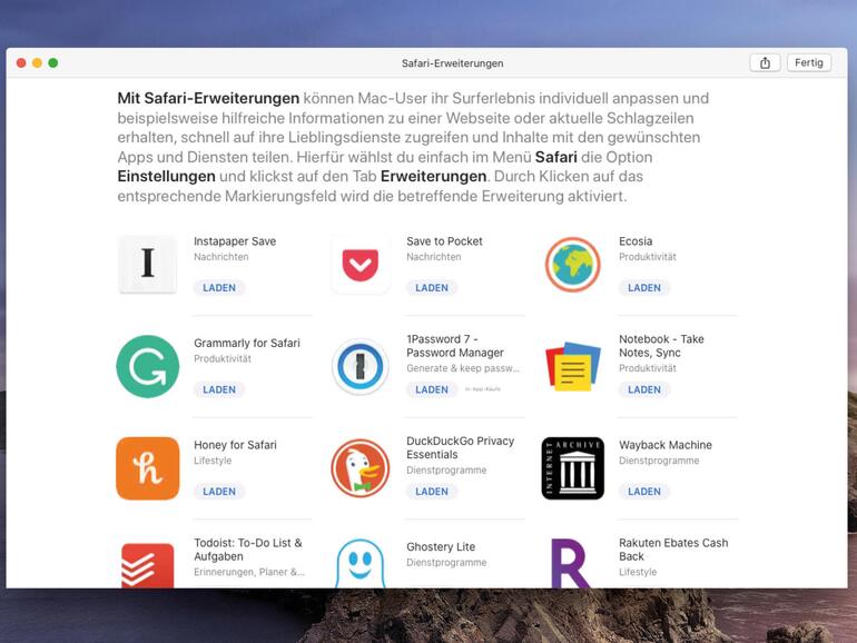 Cookies lassen sich für jede Website einzeln steuern oder auch alle auf einmal entfernen.