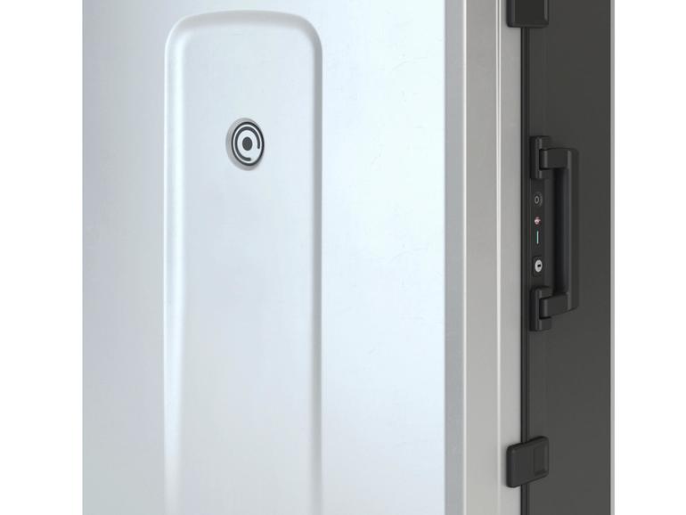 Hightech im Gepäck: Die Kofferserie von Plevo ist mit Touch ID und GPS-Tracking ausgerüstet.