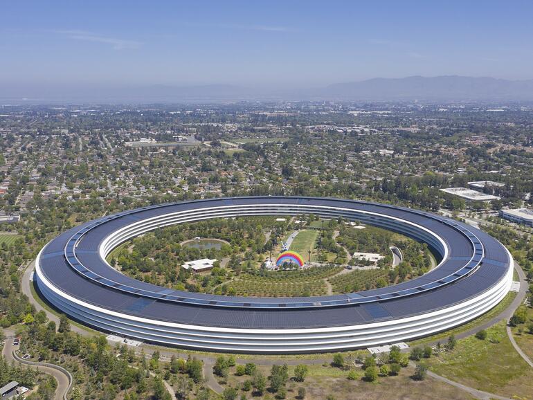 Apple Park aus der Luft