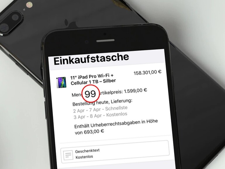 Apple gibt Mengenbeschränkungen im Apple Store größtenteils auf