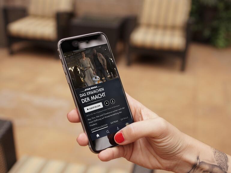 Disney+ auf dem iPhone