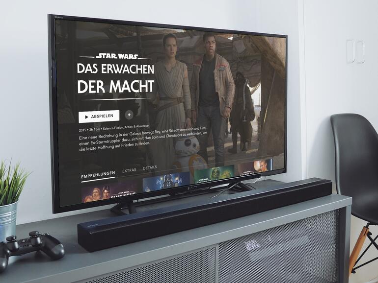Disney+ auf dem TV