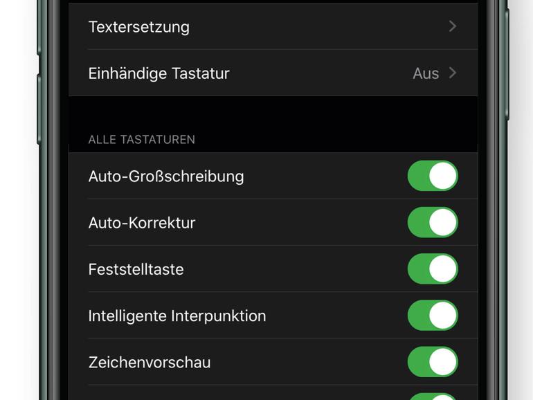 Mit der Standardtastatur von iOS 13 können Sie Ihre Texte nun auch mit Wischgesten eingeben.