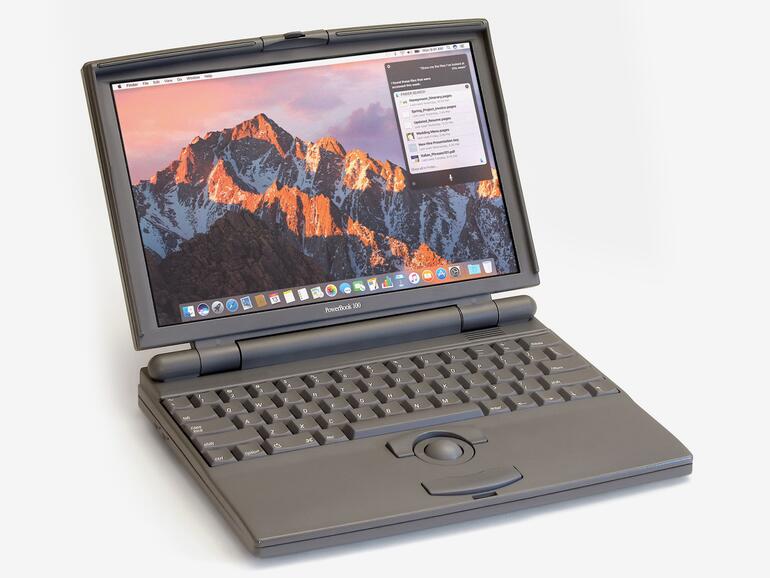 Sieht so eine Mischung aus Macbook Air und PowerBook 100 aus?