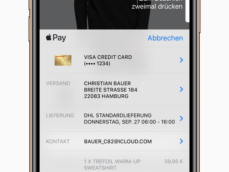 Mit Apple Pay kann auch im Netz bezahlt werden, immer mehr Shops unterstützen die Zahlung via Apple Pay.