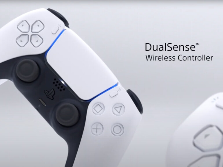Der neue Dual-Sense-Controller verfügt über Lautsprecher, Mikrofon, Kopfhöreranschluss und wird via USB-C geladen.