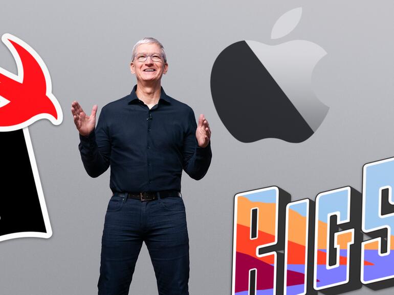 Tim Cook führte einmal mehr als Conférencier durch das Programm, war aber selbst auch für die staatstragenden Themen zuständig.