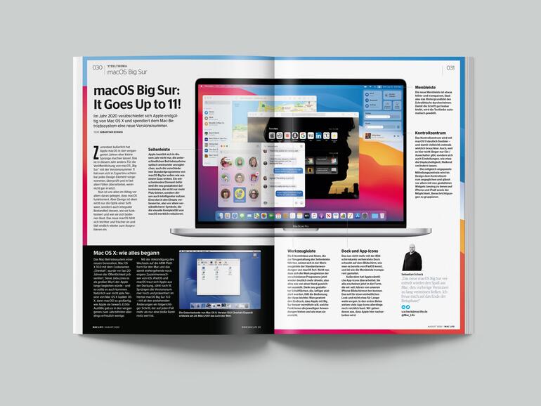 Sag Hallo zu macOS Big Sur: Es ist das größte Betriebssystem-Update für den Mac seit 20 Jahren. Mit dabei sind ein frisches Design, mehr Sicherheit im Netz und iPhone-Apps.