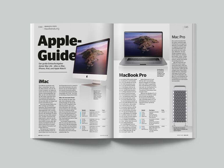 Die große Kaufberatung – Alle Informationen zu Apples Hardware.