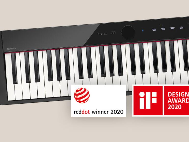 Das neue Casio-Piano ist mehrfach ausgezeichnet.
