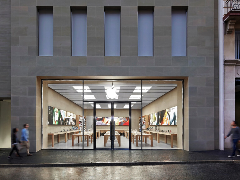 Der Apple Store in Basel wurde auch für den Betrug genutzt.