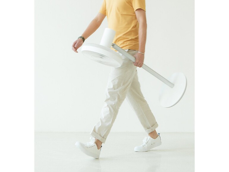 Der Smartmi ist durch eingebauten Akku flexibel überall nutzbar.