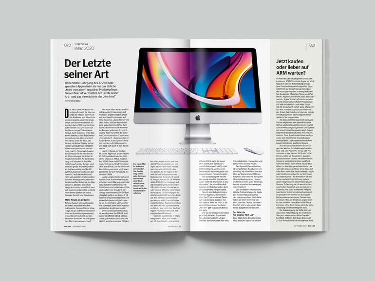 Der neue iMac im Test: Auf den ersten Blick hat sich nichts getan, doch Apple krempelt das Innenleben des iMac mit 27 Zoll gehörig um und verpasst ihm neue Hardware. Dennoch wird er wohl der letzte seiner Art sein.
