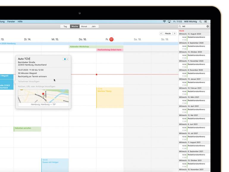 Die Kalender App Unter Macos Nutzen Termine Erstellen Und Verwalten Mac Life