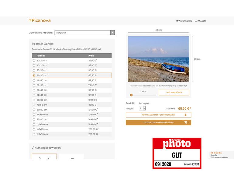 Acryl-Wandbild von Picanova.