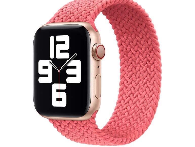 In die neuen Loop-Armbänder schlüpft man hinein, es gibt keinen Verschluss.